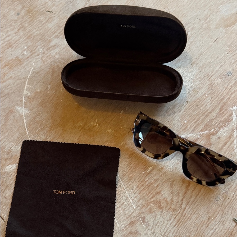 Tom Ford Brown Tortoise Sunglasses